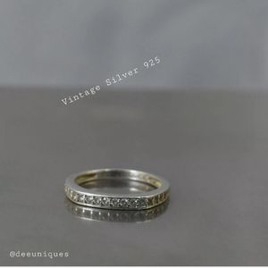 Vintage Sterling Silver band Vintage Nataliya V Collister .NVC